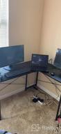 img 1 attached to Efficient And Ergonomic L-Shaped Desk For Home Or Office review by Kevin Kue