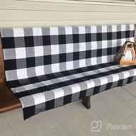img 1 attached to Stylish And Durable 3'X5' Buffalo Plaid Rug For Indoors And Outdoors By SHACOS review by Keith Wachtel