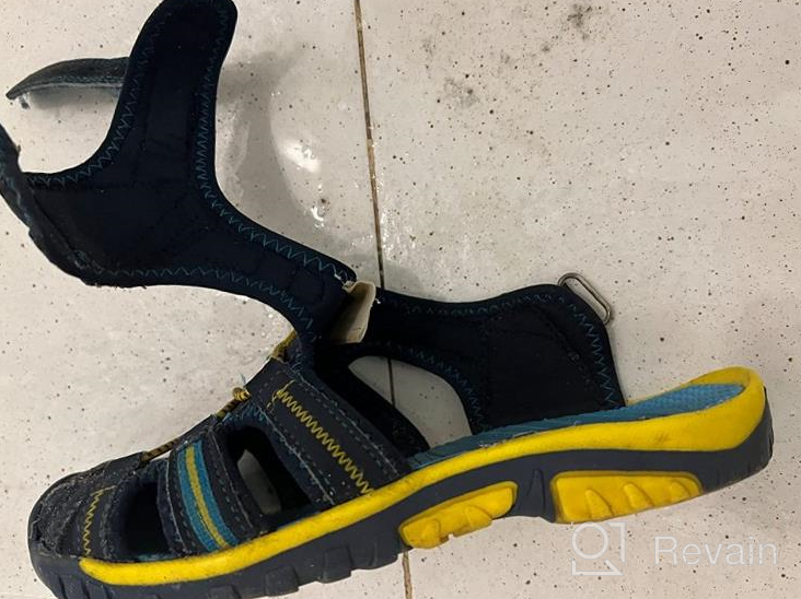 img 1 attached to 👣 Discover the Ultimate Comfort: Mountain Warehouse Bay Junior Shandals Boys' Shoes review by Seth Wood