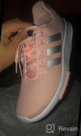 img 1 attached to Adidas Racer Running Utility Collegiate Shoes for Girls review by Lisa Norman