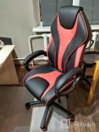 img 1 attached to Computer chair Everprof Wing TM gaming, upholstery: imitation leather, color: red review by Boguslawa Sikorska ᠌
