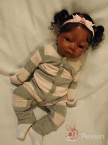 img 6 attached to Realistic 12 Inch Full Silicone Baby Doll - Lifelike Reborn Newborn Baby Boy Doll