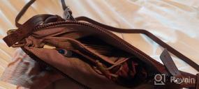 img 8 attached to Женские кожаные кошельки с ремешком на запястье, маленькие сумки-конверты через плечо