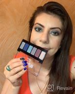 img 1 attached to NYX Professional Makeup Ultimate Shadow Palette Edit Duo Pressed Pigment Eyeshadow Kit With Bonus Eyeshadow Blending Brush (3-Piece Set) review by Ada Adaszek ᠌