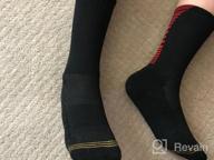 img 1 attached to Boys' Gold Toe Ultra 🧦 Tec Back Stripe Crew Socks, 5-Pack review by Stephen Doyle