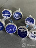 img 1 attached to Graduation Party Favor Stickers - Class Of 2023 - 180 Labels (Blue) Personalized Decorations review by Jackie Sturgeon
