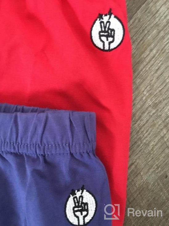 img 1 attached to Kid Nation 100% Cotton Casual Pull on Shorts: Unisex Shorts for Boys and Girls, Ages 4-12 review by Teresa Thompson