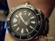 img 1 attached to Seiko Prospex Samurai SRPB51: Stainless Steel Automatic Dive Watch - 200m Water Resistance review by Jasmine Grant