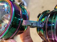 img 1 attached to Steampunk Goggles With Rainbow Crystal Kaleidoscope Lenses For Halloween Rave review by Wayne Gilbert