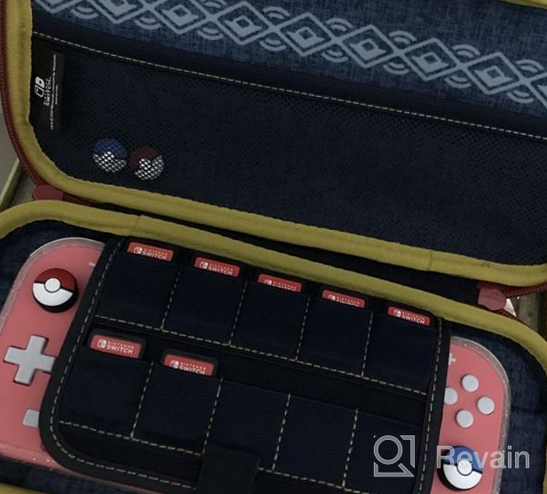 img 1 attached to Secure Your Nintendo Switch With HORI'S Premium Pokemon Legends: Arceus Vault Case - Trusted And Officially Licensed By Nintendo! review by Jay Kowal