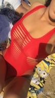 img 1 attached to Ultimate Beach Babe: bslingerie® Women's Cut Out Monokini One Piece Swimsuit review by Donald Cox