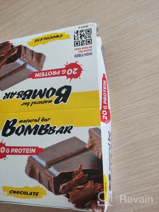 img 2 attached to Protein bar Bombbar without sugar, Tiramisu, 60g x 12 pcs. review by Ada Szewczyk ᠌