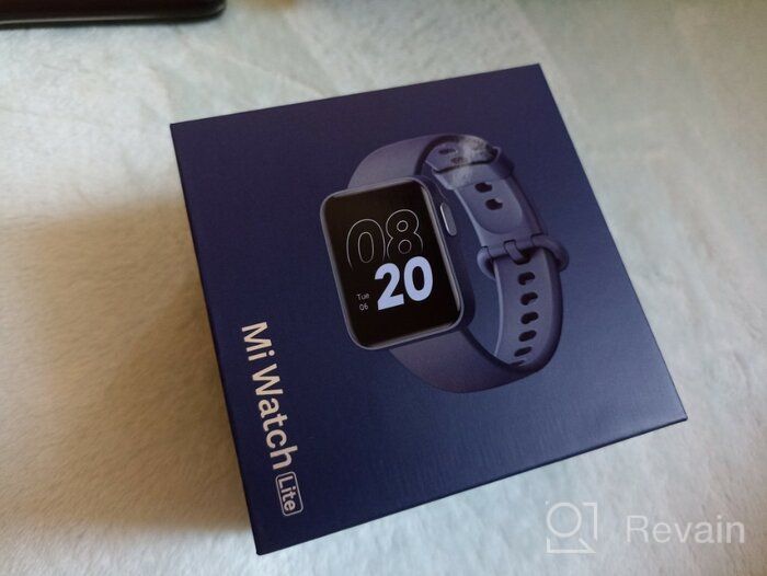 img 1 attached to Smart watch Xiaomi Mi Watch Lite RU, dark blue review by Adam Gontarz ᠌