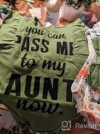 img 1 attached to Adorable Baby Girl Outfit: 'Auntie Is My Bestie' Romper, Shorts & Headband! review by Paula Pickett