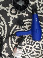 img 1 attached to Experience Salon-Quality Hair With Jinri'S Ionic Sterilization Blow Dryer - Lightweight, Low Noise, With Concentrator & Diffuser - In Black! review by Brandi James