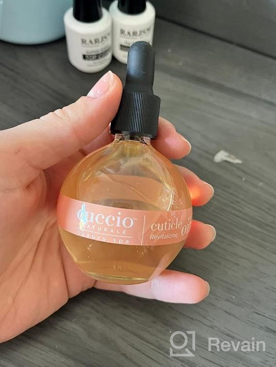 img 1 attached to Cuccio Naturale Revitalizing Cuticle Oil - Overnight Repair For Damaged Cuticles And Nails With Pomegranate And Fig Extracts - Paraben-Free And Cruelty-Free Formula, 0.5 Oz review by Brad Mastermind