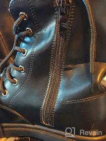img 7 attached to 👟 Прочные и водонепроницаемые ботинки на шнуровке для активных мальчиков-младенцев - DADAWEN
