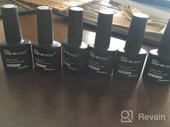 img 1 attached to Add A Touch Of Elegance With PARAMISS Nude Colors Gel Nail Polish Set - 6 Classic Colors Perfect For Home And Professional Nail Salons review by Dave White