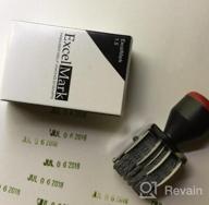 img 1 attached to #1.5 ExcelMark Rubber Stamp Line Date Stamper review by Douglas Coronado