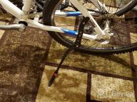 img 1 attached to Get Your Bike Upright With Greallthy'S Adjustable Aluminum Alloy Kickstand For 24"-28" Mountain And Adult Bikes review by Chad Baio