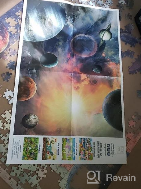 img 1 attached to 1000 Piece Deep Space Galaxy Puzzle - Perfect For Adults, Teens And Kids! review by Kenneth Harris