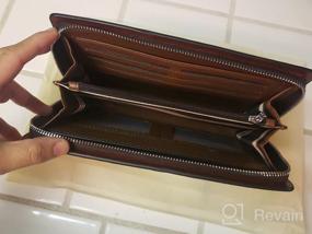 img 7 attached to 👜 Genuine Leather Handbags by BALIDIYA: Business Men's Accessories, Wallets, Card Cases & Money Organizers