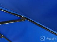картинка 1 прикреплена к отзыву Cantilever Patio Umbrella With 360° Rotation And Tilt - ASTEROUTDOOR'S 9X12.5 Ft. Aluminum Umbrella For Comfortable Outdoor Living от Christopher Gotcher