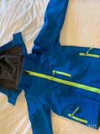 img 1 attached to M2C Boys Girls Hooded Windbreaker: Cozy Fleece Lined Softshell Jacket review by Walter Devarakonda
