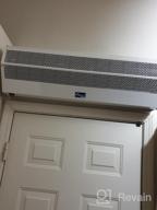 img 1 attached to Awoco 60” Super Power 2 Speeds 2100 CFM Commercial Indoor Air Curtain, UL Certified, 120V Unheated With An Easy-Install Magnetic Switch review by James Ohlrogge