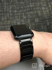 img 6 attached to Обновите свои Apple Watch с помощью ремешка Raptic Classic для серий 1–5 (серебристый)