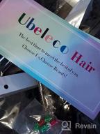 img 1 attached to Get Trendy & Natural-Looking Hair With Ubeleco 18 Inch Faux Locs Crochet Hair - Soft, Pre-Looped, & Synthetic review by Christina Brown