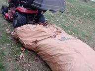 img 1 attached to TerraKing Leaf Bag XL - Heavy Duty Material Collection System For Ride-On Lawnmowers - Fast & Easy Leaf Collection With Nylon Bottom (Fits 3-Bag Hood) [ST95033] review by Timothy Schroeder