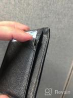 img 1 attached to Easyoulife Wallet Leather Pocket Vintage Men's Accessories for Wallets, Card Cases & Money Organizers review by James Khalifa