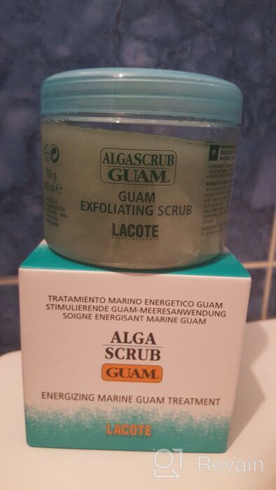 img 2 attached to Guam Body Scrub Algascrub moisturizing, 700 ml, 700 g review by Aneta Trzaska ᠌