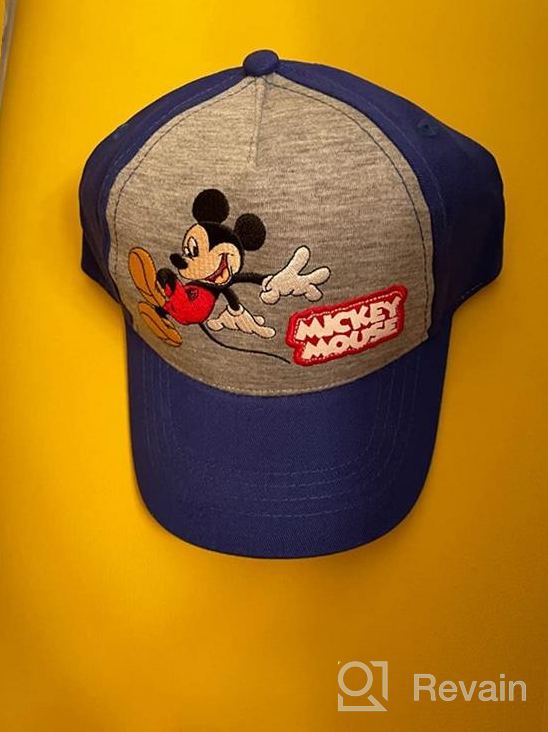 img 1 attached to 🧢 Discover the Magic: Disney Toddler Mickey Character Baseball Boys' Accessories review by Benjamin Saric