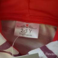картинка 1 прикреплена к отзыву Детская одежда VIKITA с аппликациями в виде мультяшек и полосатый узор для девочек от Ashley Davis