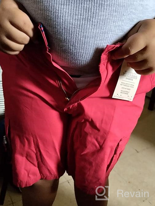 img 1 attached to 🩳 Functional and Stylish Levis Westwood Cargo Shorts for Boys - Steel Shorts Collection review by Don Kishore