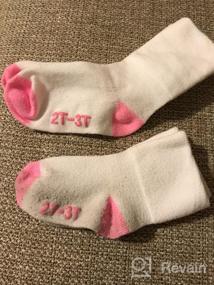 img 5 attached to Hanes Girls' Toddler 6-Pack Turncuff Socks - Adorable and Comfortable Footwear for Little Fashionistas!