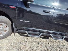 img 6 attached to Nilight Running Boards For 2009-2018 Dodge RAM 1500 Crew Cab 2010-2022 RAM 2500 3500 Crew Cab 2019-2022 RAM 1500 Classic Crew Cab 4 Inch Drop Side Steps Bolt-On Black Powder Coated, 2 Years Warranty