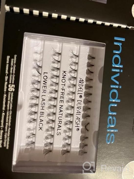 img 1 attached to 4 Pack Of Ardell False Eye Lashes Individuals Medium Black - Get A Natural Look! review by Jennifer Lawson