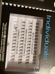 img 5 attached to 4 Pack Of Ardell False Eye Lashes Individuals Medium Black - Get A Natural Look!