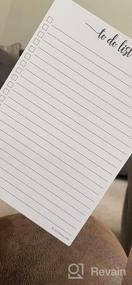 img 5 attached to Set Of 100 Vertical To-Do List Cards By 321Done - 3" X 5" Double-Sided Notecards With Date Checklist - Made In USA With Thick Card Stock And Simple Script Design