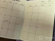 img 1 attached to 2023 CAGIE Planner: Light Blue Leather Agenda For Women With Weekly/Monthly Pages, Expense Tracker & Habit Tracker review by Grant Nordstrom