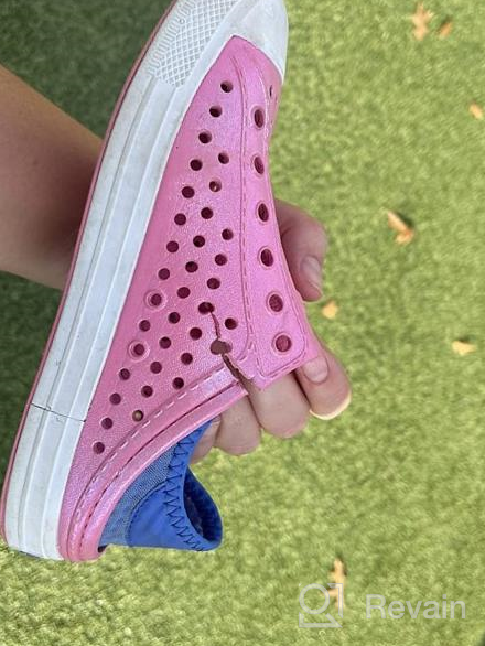 img 1 attached to Skechers Girls Guzman Steps in Pink/Blue Size 2: Lightweight and Stylish Footwear for Active Kids review by Pavan Cormier