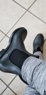 img 1 attached to 🌧️ Stay Dry and Stylish with babaka Women's Waterproof Ankle Rain Boots - Anti-Slip Chelsea Booties review by Phillip Ellis