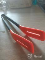 img 1 attached to Joseph Joseph Turner Tongs, nylon orange/grey review by Gabriela Dublewska ᠌