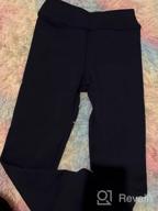 img 1 attached to Winter Cotton High Waisted Leggings With Fleece Lining For Girls By IRELIA review by Brian Nelson