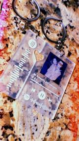 img 8 attached to VEELU Custom Scannable Spotify Code Plaque Frame Keychain Acrylic Keyring For Photo