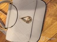 img 1 attached to Covelin Women'S Small Leather Crossbody Handbag Tote Shoulder Bag review by Brant Watson