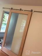 img 1 attached to Transform Your Closets With DIYHD 5FT Stainless Steel Bi-Parting Barn Door Hardware Kit review by Adam Martin
